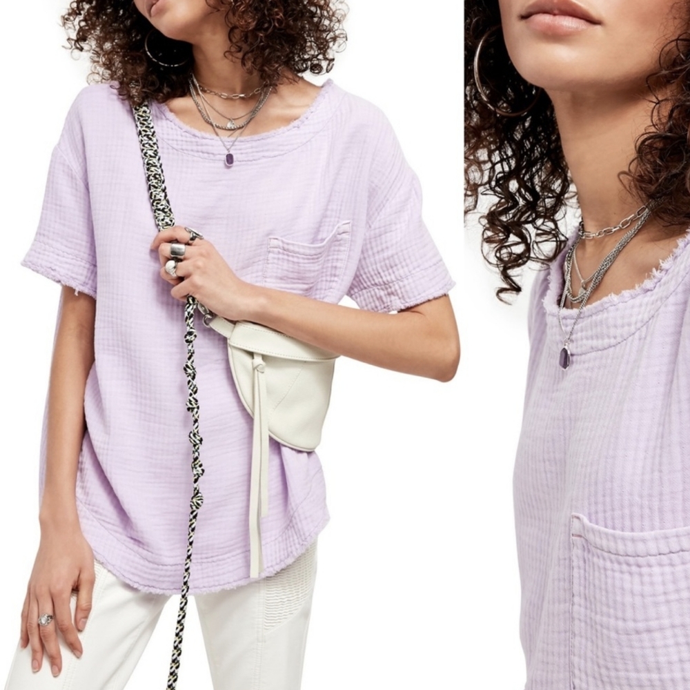 {Free People} Brand New Palo Alto Top in Magical